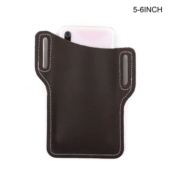 

Men Phone Carrier Belt Hip Pouch Hanging Waist Bag Holster Wallet PU Leather
