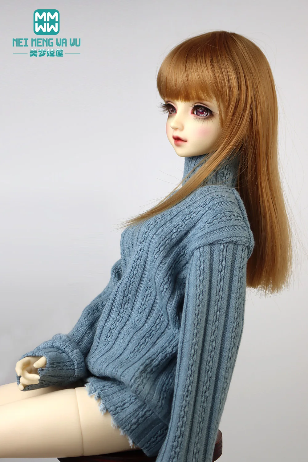 Clothes For Doll Fits 28 60cm Bjd Dd Sd Msd Uncle Spherical Joint Doll Fashion Turtleneck Sweater Toys Gift Dolls Accessories Aliexpress