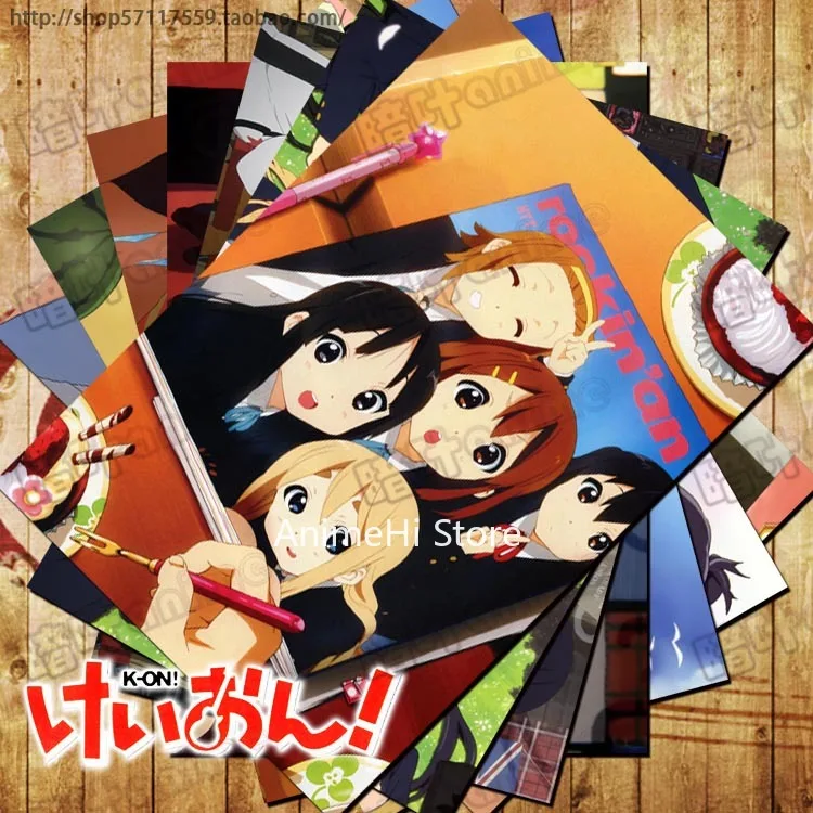10 шт./партия Аниме K-ON! Плакаты Адзуса Накано Tainaka Ritsu Akiyama Mio Hirasawa Yui настенные