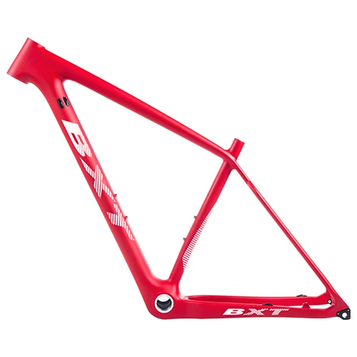 Рама карбоновая для горного велосипеда 29er Boost 148*12 мм MTB велосипедная рама дисковый тормоз полностью карбоновая рама 29er S/M/L карбоновая рама - Цвет: full red