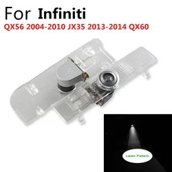 Projecteur laser de bienvenue pour porte de voiture, 2 pièces, lumière fantôme pour Infiniti QX56 2004 – 2010 JX35 2013 – 2014 QX60 
