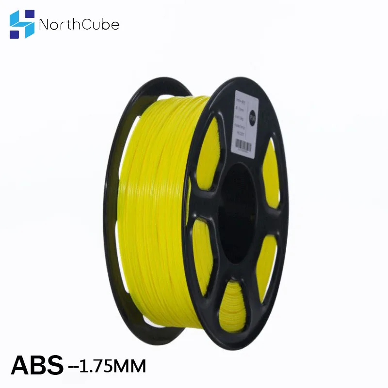 ABS нити для 3D принтера 1 75 мм кг печатные материалы пластиковые желтые|Материалы