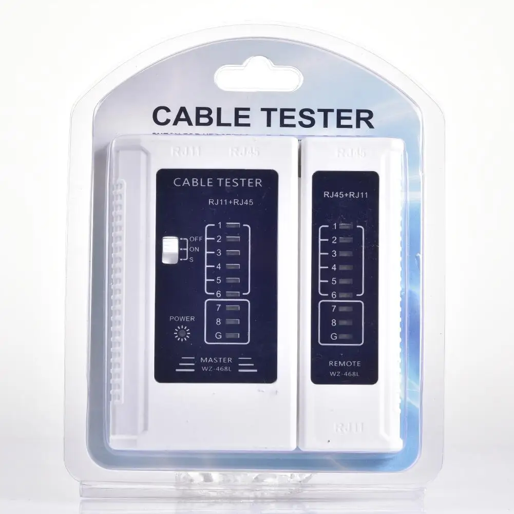 Высокое качество Профессиональный сетевой кабель тест er RJ45 RJ11 RJ12 CAT5 UTP LAN кабель тест er детектор дистанционного тестирования Инструменты