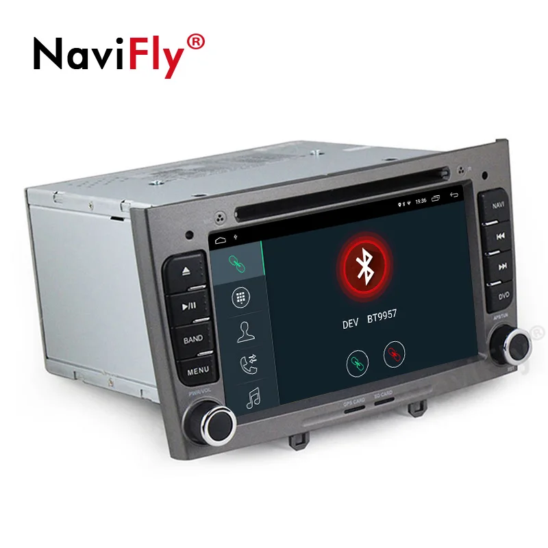 Clearance Navifly Android 9.1 Car DVD Player GPS Navigation Multimedia For peugeot 308 408 Radio 2009-2014 car Stereo Head Unit 2G RAM 32G 5