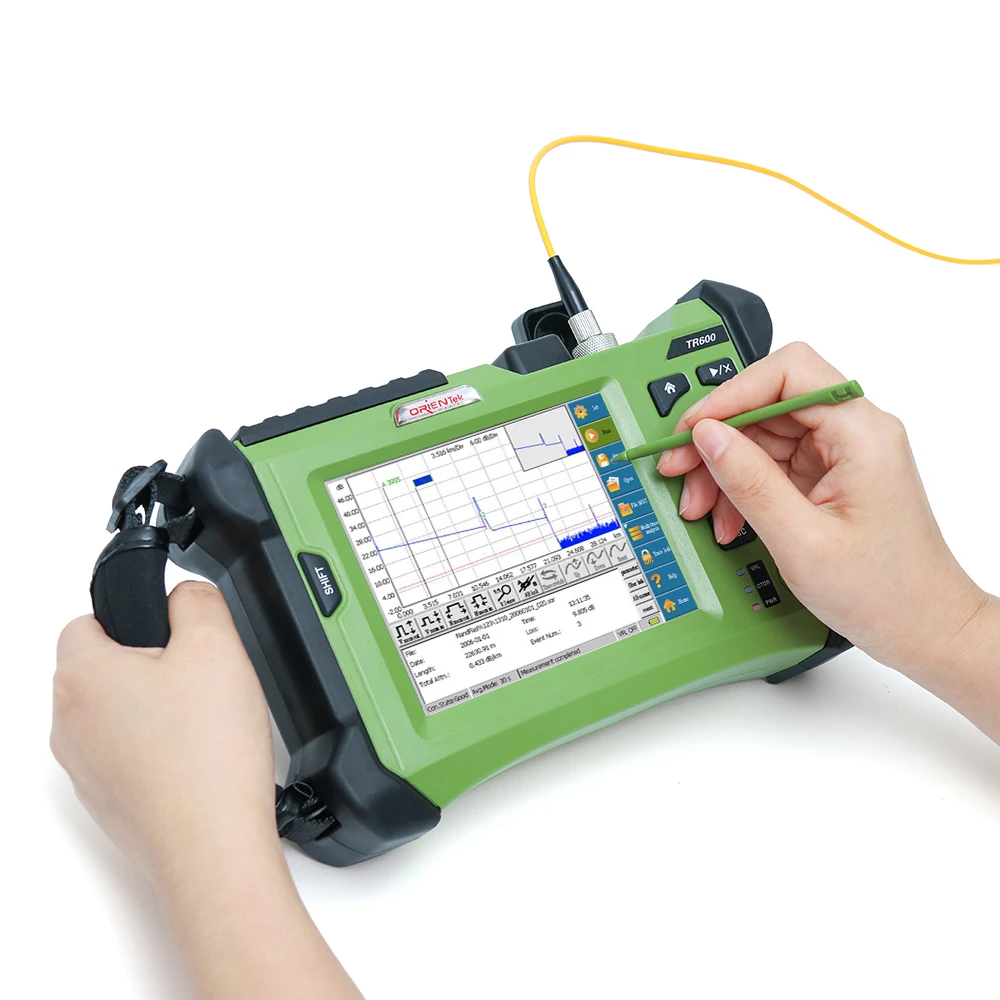 

Orientek TR600 OTDR : SM MM 1490 PON 1625 PON OTDR can pass splitters Active fiber OTDR tester 850/1300/13101550/1490/1625 OTDR
