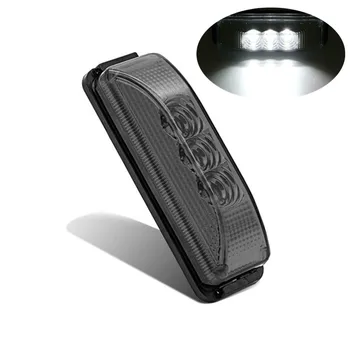 

3 LED Smoked White LED Light Fender Signal Tail Light Lorry Trailer RV Pickup Truc Waterproof LED Trailer Lights
