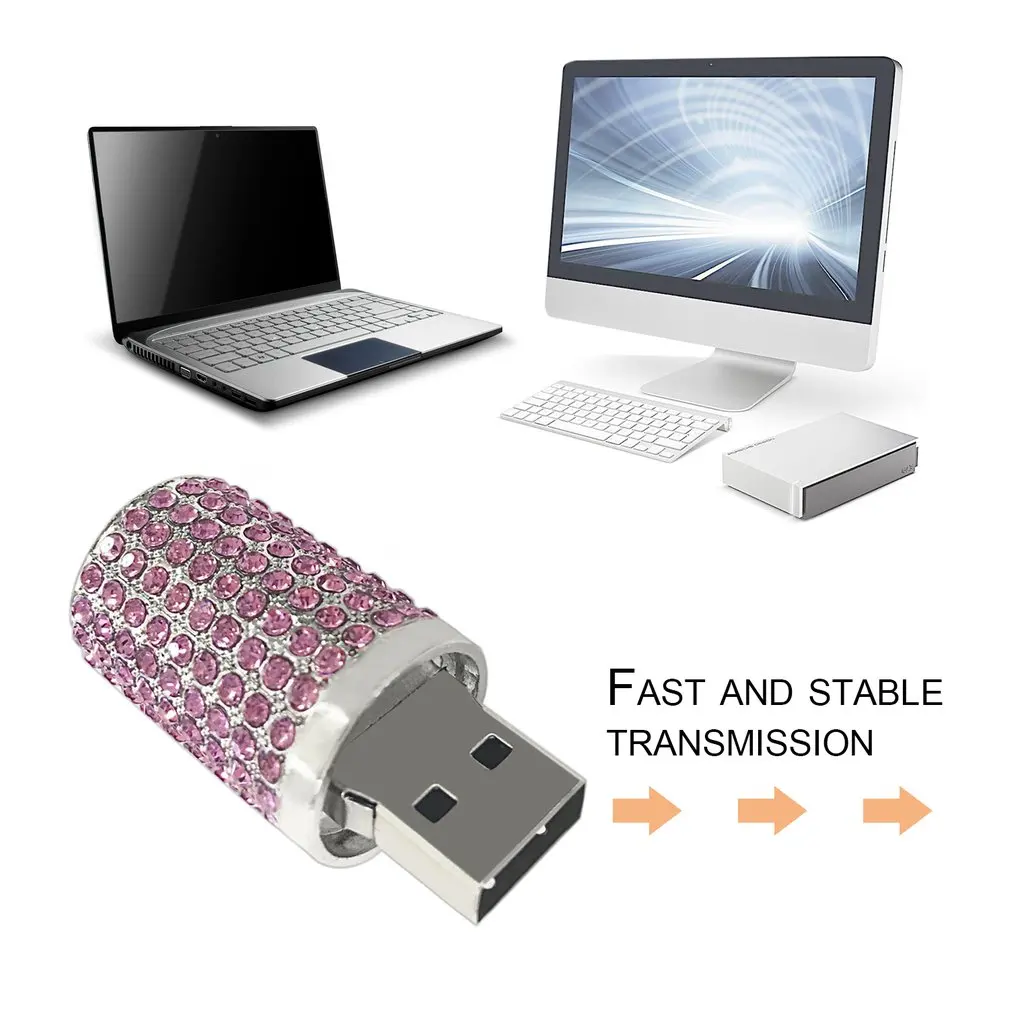 Plug & Play USB2.0 флеш накопитель цинковый сплав цилиндрическая форма губной помады