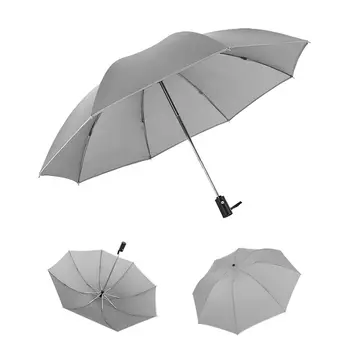 

Folding Business Umbrella Unisex Sun Lightweight Umbrella Travel Outdoor Tools Reflective Automatic Umbrella Car 8 Bone Umbrella