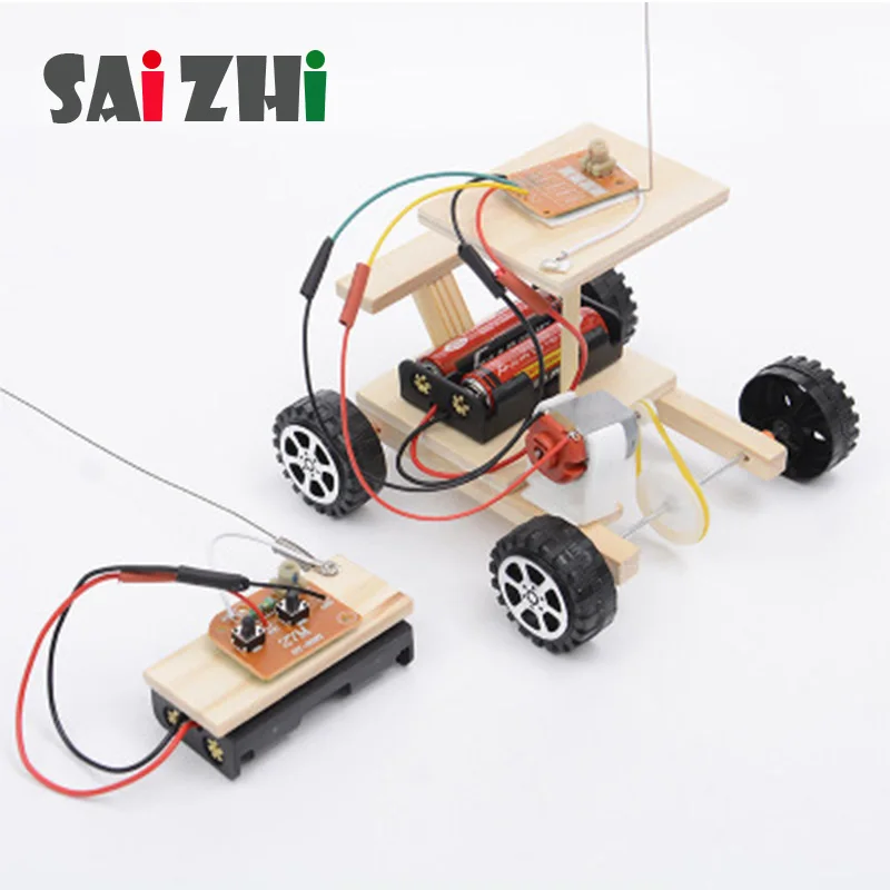 Игрушки Saizhi Science машинка сделай сам игрушки с беспроводным дистанционным