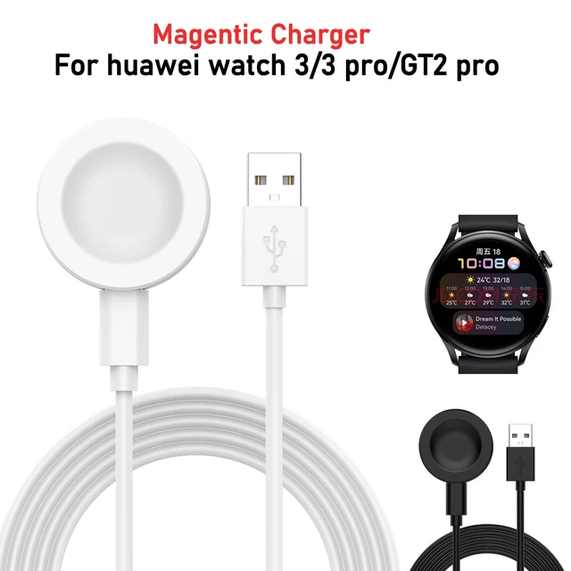 Cargador inalámbrico para Huawei Watch 3 Pro, Cable de carga GT2 PRO ECG GT2  Porsche Seat, 10 unidades - AliExpress