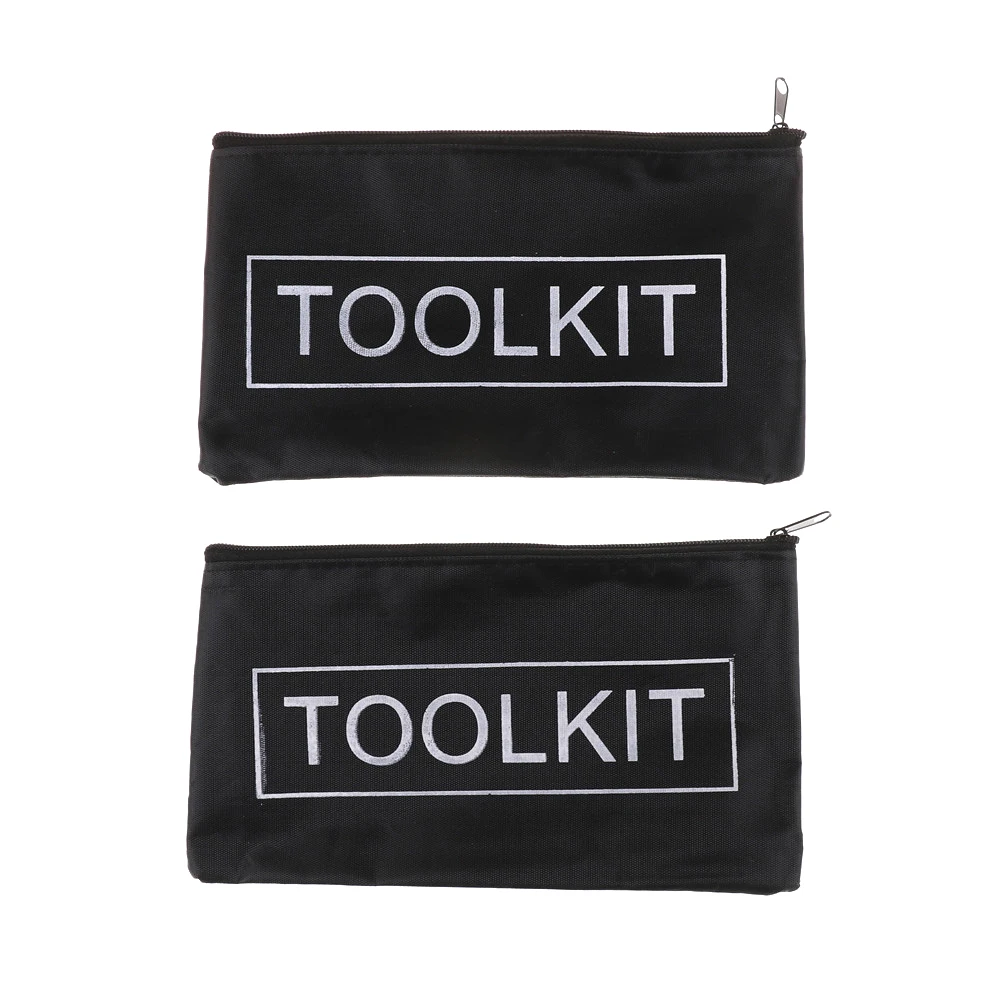 JN_ Waterproof Oxford Cloth Tool Kit Bag Zipper Storage Instrument Case Pouch 