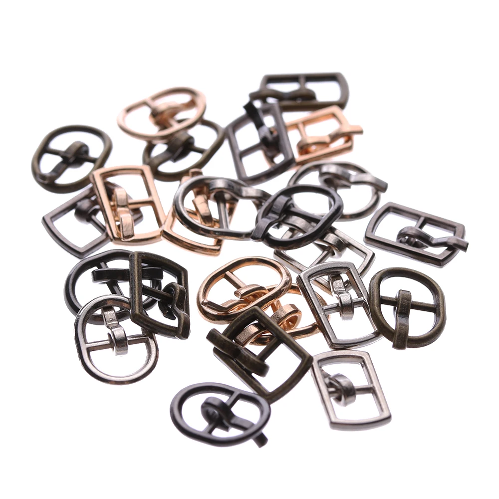 Mini Tri Glide Belt Buckles for Doll Bags Clothing Accessories