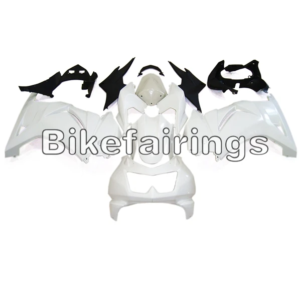 Полный обтекатели для Кавасаки EX250R ниндзя 250 2008 2009 2010 2011 2012 Ninja250 впрыска мотоциклетный кузов жемчужно-белый, новинка