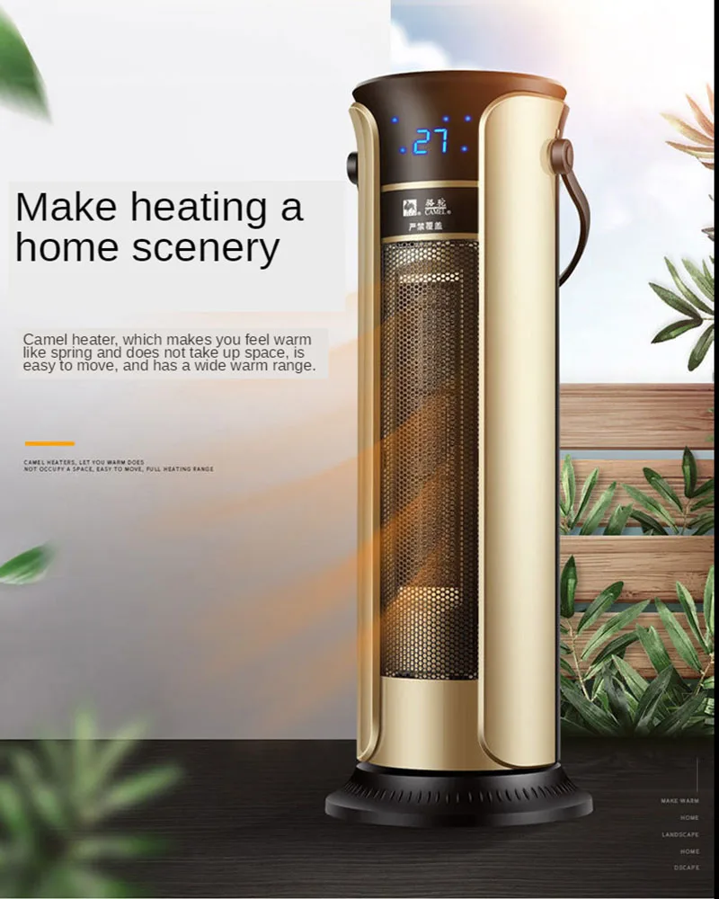 Fan Heater For Home Mini Electric Heater Home Heating Electric Warm Air Fan Office Room Heaters Handy Air Heater Warmer