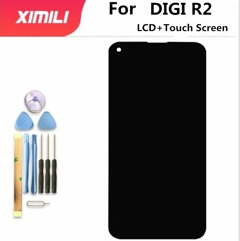 Новый оригинальный тачскрин аналагово Экран ЖК дисплей Дисплей для DIGI R2 Запчасти