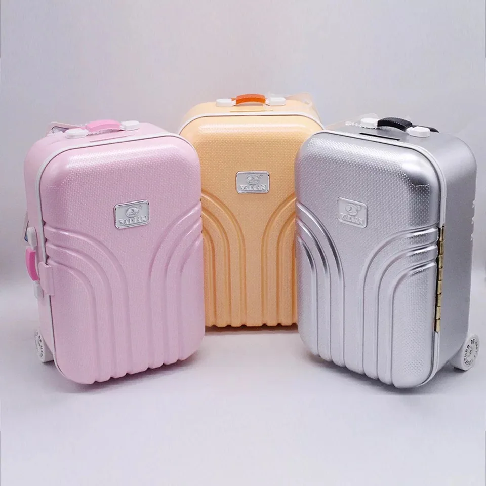 Kawaii Minin Cate чемодан Carry-ons дорожный Спиннер багаж на колесиках кабина Тележка коробка багаж для кукол игрушка вентиляторы подарок