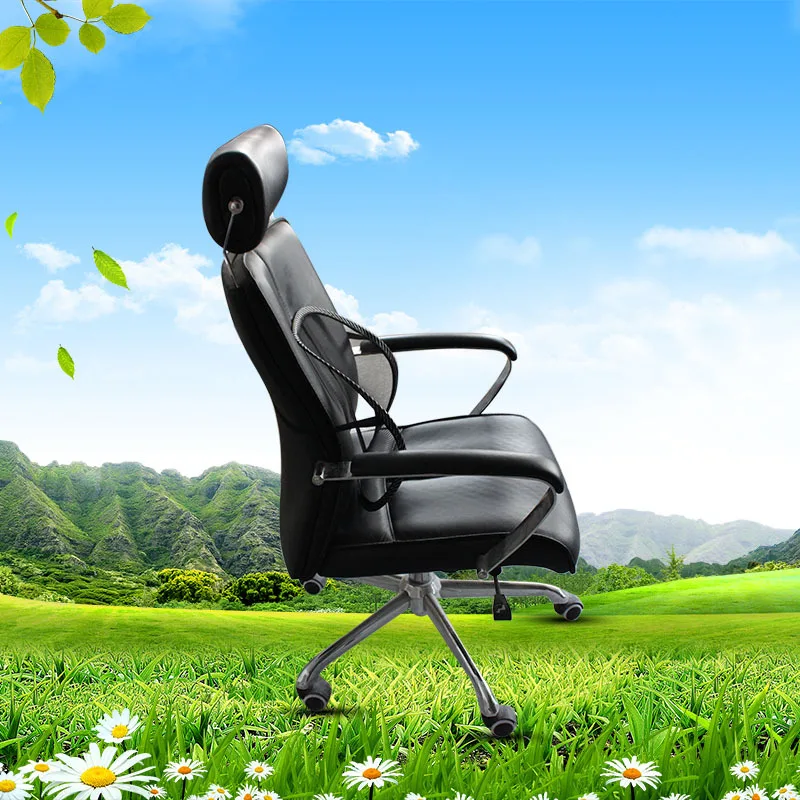 의자 뒤로 지원 마사지 쿠션 메쉬 릴리프 요추 받침대 자동차 트럭 사무실 홈 쿠션 좌석 의자 요추 뒤로 지원 의자