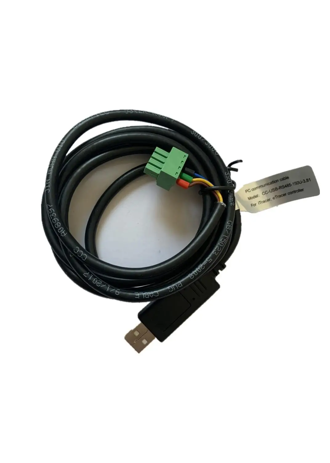 

EPever PC Communication Cable CC-USB-RS485-150U-3.81 USB to RS485 for EPSolar iTracer eTracer controller