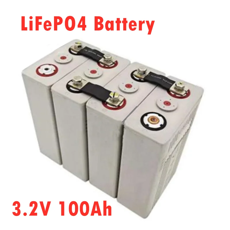 32PCS CALB 3.2v 100Ah LiFePO4 Rechargeable Battery Grade A 200AH Plastic SE100AH Lithium iron Phosphate Packs Solar | Электроника