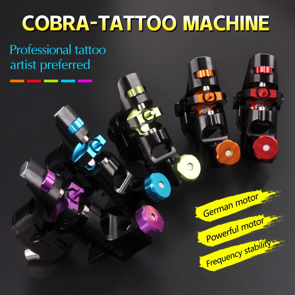 Máquina de Tatuagem Arma do Motor para Arma de Tatuagem Liga de Alumínio Spark Rotativa Shader Liner 5 Cores Sortidas Tatoo Microblading &