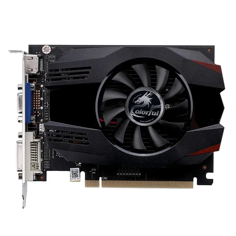 COLORFUL GeForce GT730K 4GD3 Graphics Card GT730 4GB GDDR3 64Bit 28Nm DVI+VGA+HDMI-Compatible Video Card Image Card