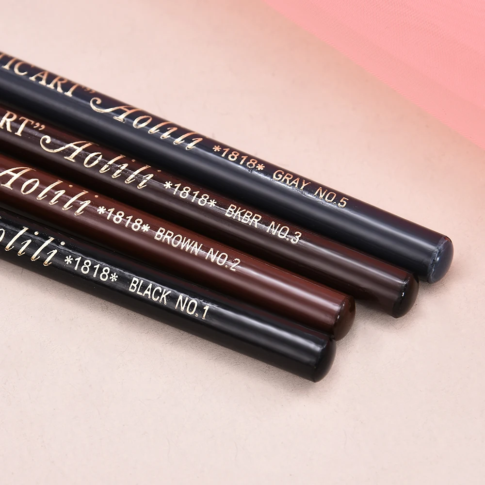 4 Colors/Sets Eyebrow Pencil Waterproof Pen Long-lasting Eyebrow Enhancer Easy Wear Eyebrow Tint dye Makeup Tools Cosmetics 4 Colors/Sets Eyebrow Pencil Waterproof Pen Long-lasting Eyebrow Enhancer Easy Wear Eyebrow Tint dye Makeup Tools Cosmetics
