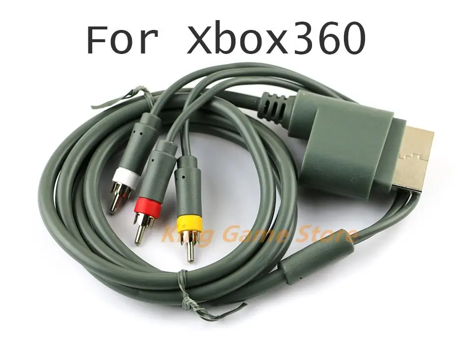 1Pc 1.8M Display Component Video Cable Hd Tv Audio Video Cavo Av Cavo Rca Per Xbox 360 Fat Game Console