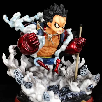 

One Piece Anime Model GK Gear Fourth Monkey D Luffy Q Ver. Action Figure 24cm Statue Collection Toy Desktop Decoration Figma