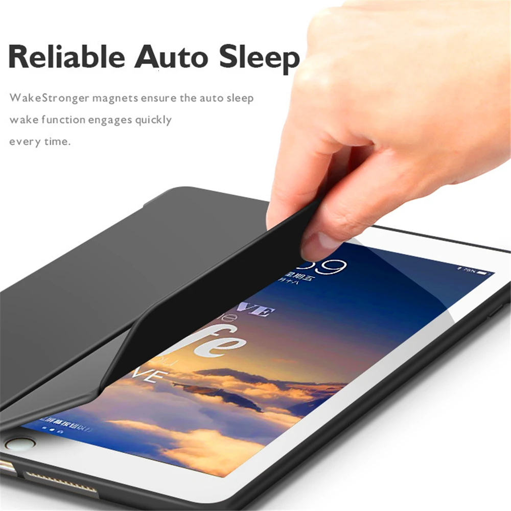 Чехол из искусственной кожи чехол для iPad Air 2 Air 1 силиконовый мягкий чехол для IPad 9,7 чехол