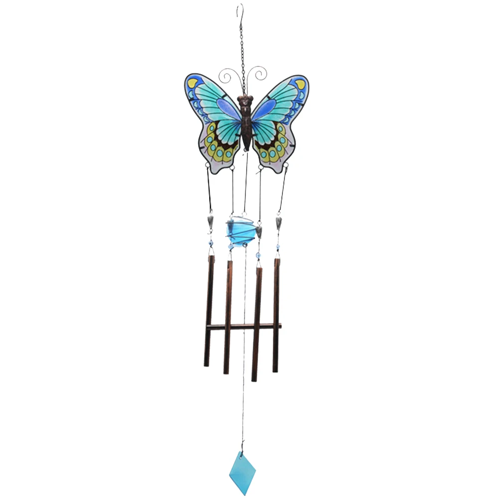Exquisite Butterfly Decor Wind Chimes Hanging Bells Outdoor Indoor Home Patio Balcony Window Garden Decoration | Дом и сад