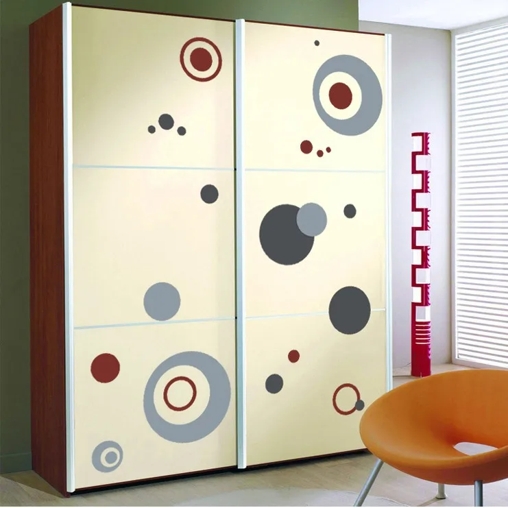 Design Abstract European Bordeaux Circle Wall Decal Decorative Adesivo De Parede Removable PVC Wall Sticker Design Abstract European Bordeaux Circle Wall Decal Decorative Adesivo De Parede Removable PVC Wall Sticker