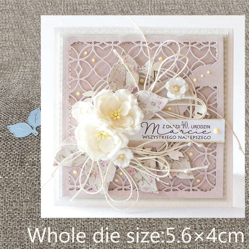 

XLDesign Craft Metal Cutting Die die cuts Grainy leaf foliage decoration scrapbook Album Paper Card Craft Embossing die cuts
