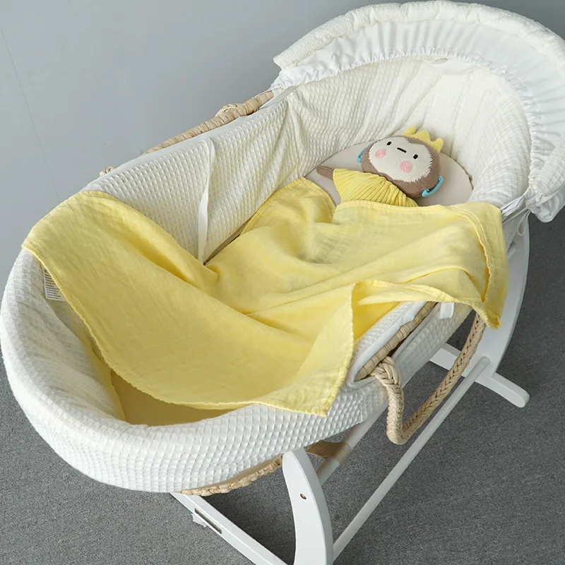 60*60cm 70%Bamboo 30%Cotton Baby Blanket Muslin Swaddle Blanket For Newborns Wrap Burp Cloths Towel Baby Bib Children’s Good 6