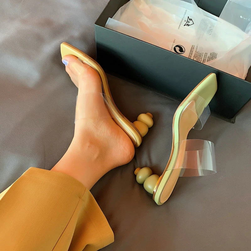 comfortable clear shoes