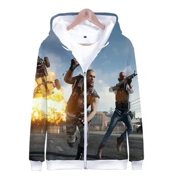 

Cool PUBG Hoodies in Men's Sweatshirt Games PUBG Hoodies Boy Sweatshirt zipper Pullovers Brand Hoodie Kids Sportswear