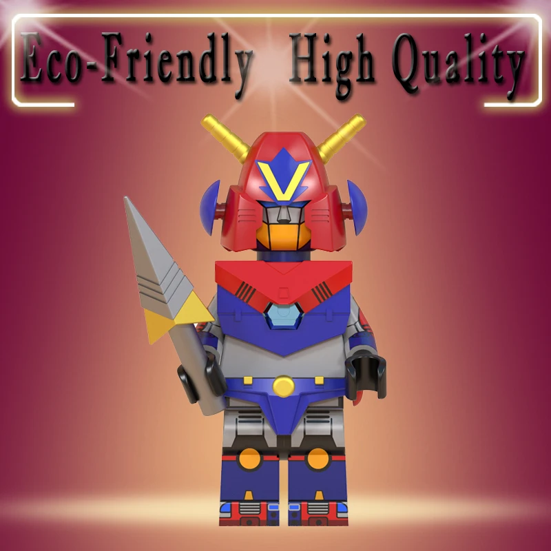 

legoing Com-Battler V Mechander Robot Voltes V Leader Daimos Mazinkaiser Beast King minifigured Building Blocks Toys Gif WM768
