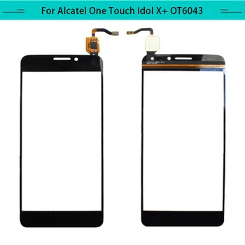 

20pcs Touch Panel For Alcatel OneTouch IdolX+ 6043D OT-6043D Touch Screen Glass Digitizer Sensor Replacement