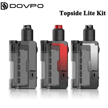 

Original DOVPO Topside Lite Squonk TC Vape Kit 90W Topside Lite Mod OLED and Variant RDA Tank Electronic Cigarette Vaporizer