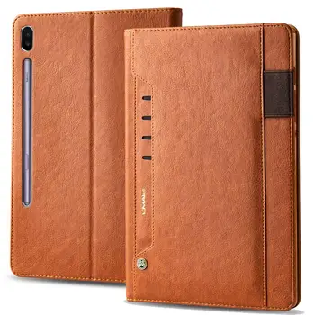 

For Samsung Galaxy Tab S6 10.5 inch T860 Flip Leather Case Business Multifunction Card Stand Smart Cover for Samsung Tab S6 T865