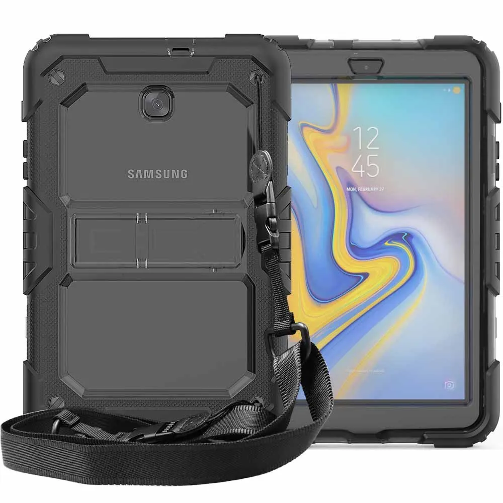 Для samsung Tab A 8,0 чехол для планшета SM-T387 сверхмощный полный корпус Dropproof силиконовый чехол для ПК Galaxy Tab A 8 дюймов T387 - Цвет: 7