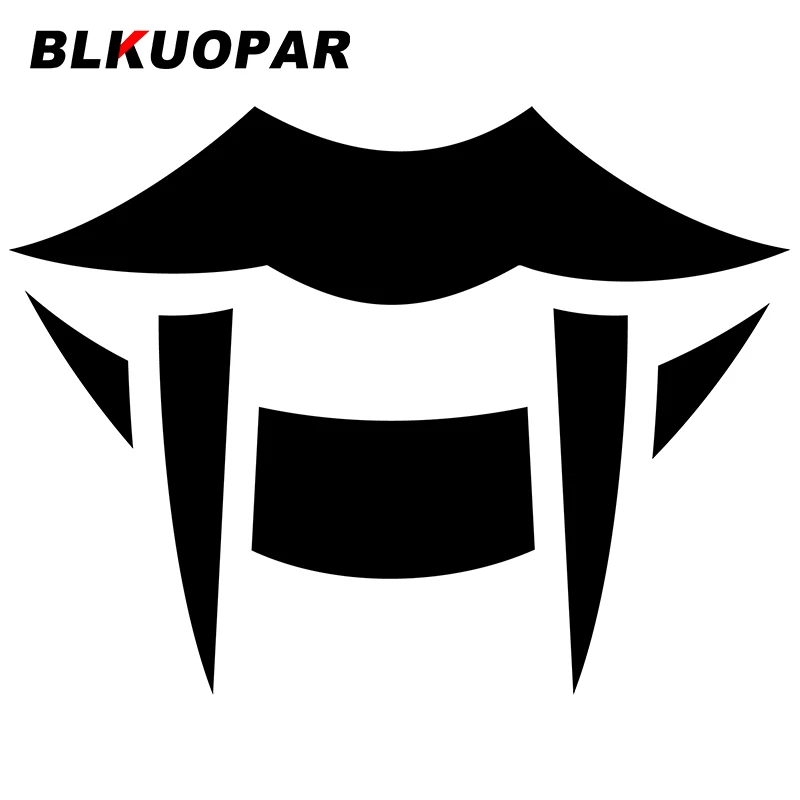 

BLKUOPAR for Pretty Fangs Car Stickers Waterproof Cartoon Decals Car Stickers Sunscreen Windshield Helmet Decor Car Label