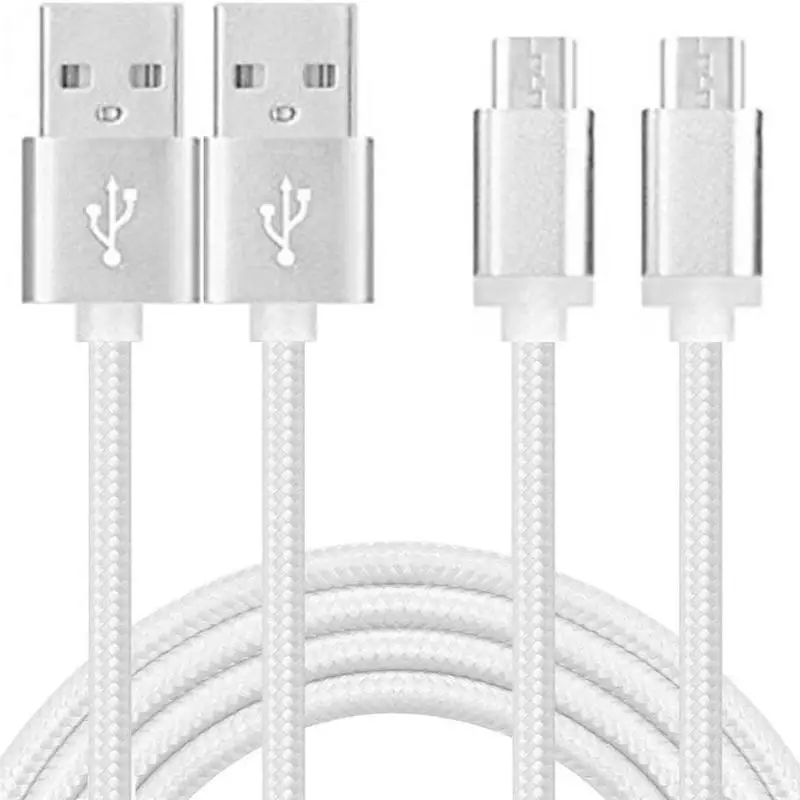 Портативные кабели питания 6 футов высококачественный Micro USB кабель для зарядки