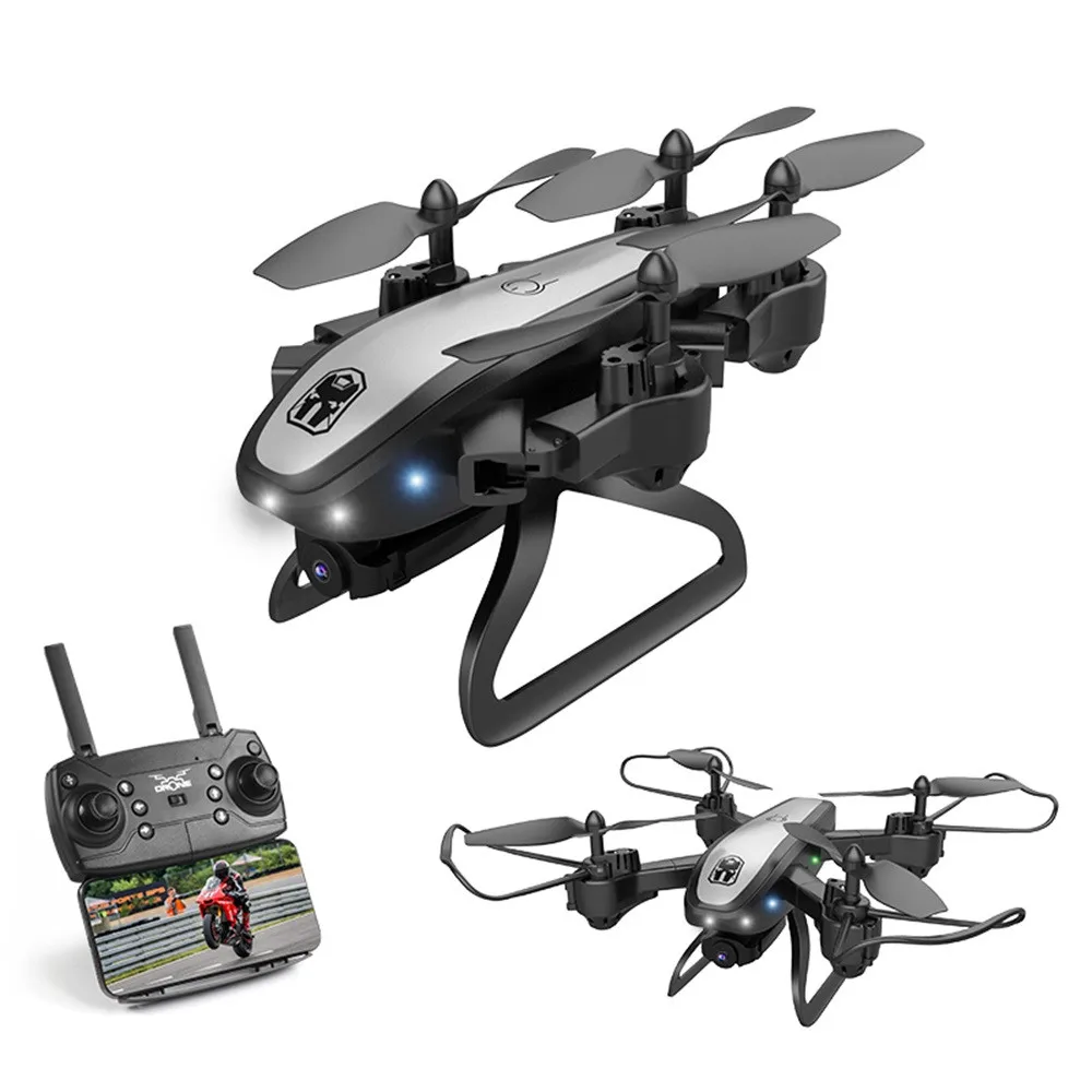 KY909 разборный Дрон с одним ключом взлет и посадка двойная камера 4K HD WiFi FPV 3D флип оптический поток RC Квадрокоптер