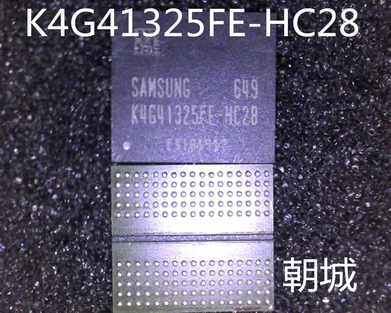 5 шт./лот K4G41325FE-HC25 K4G41325FE-HC28 NEC и BGA