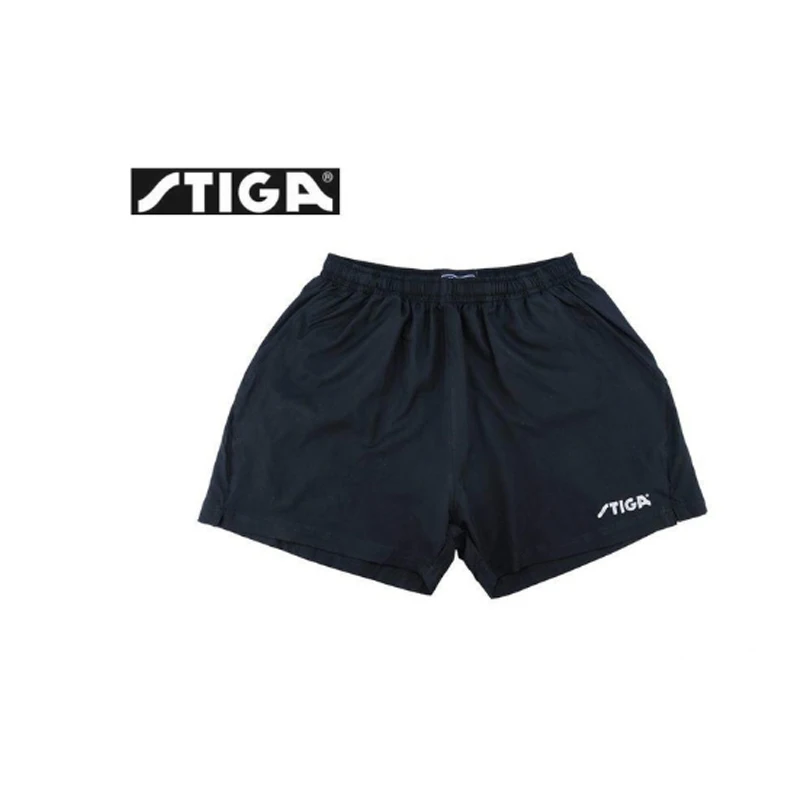 STIGATable теннисные шорты для пинг-понга Костюмы китайская импортная одежда спортивная футболка для Для мужчин G1001 для соревнований - Цвет: Black