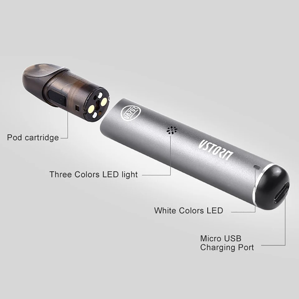 Электронная сигарета Pod Vapor Storm Ares pod Замена 1 6 мл картридж для vape система Комплект