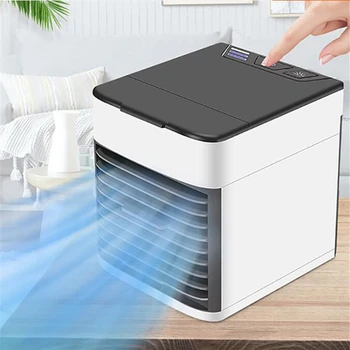 

Portable Air Conditioner Usb Desktop Air Cooler Fan Air Conditioning Humidifier Cooling Fan Mini USB Convenient Air Cooling Fan
