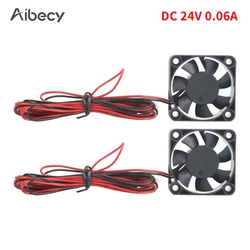 

Aibecy 1/2pcs 40*40*10mm 3D Printer Parts Brushless Cooling Fan with Sleeve Bearing for Ender-3/Ender-3 Pro 3D Printer Extruder