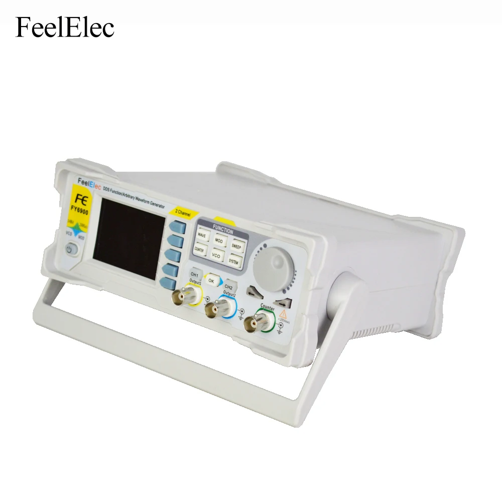 FeelTech FY6900 60M DDS двухканальный произвольный сигнал импульсный генератор