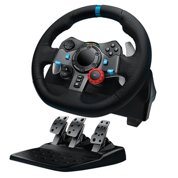 

Logitech G29 DRIVING FORCE Steering Wheel Dual-Motor Feedback Racing Simulation Driving Steering-wheel With Pedal For PS3/PS4